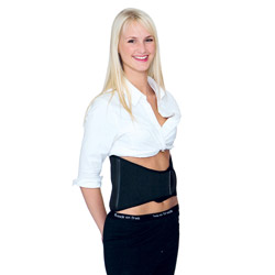 Faja frontal estrecha para lumbares
